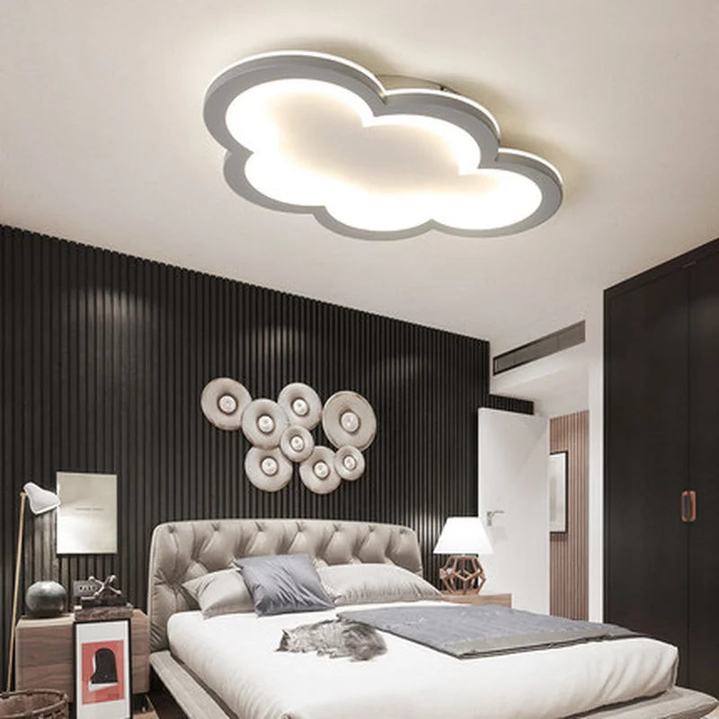 lustre moderne à led pour chambre et balcon - vue 3 sur 6