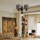 Lustres en cuivre lampe Lustres moderne pour salle à manger salon hôtel lumière intérieure décoration Lustres en fer forgé éclairage