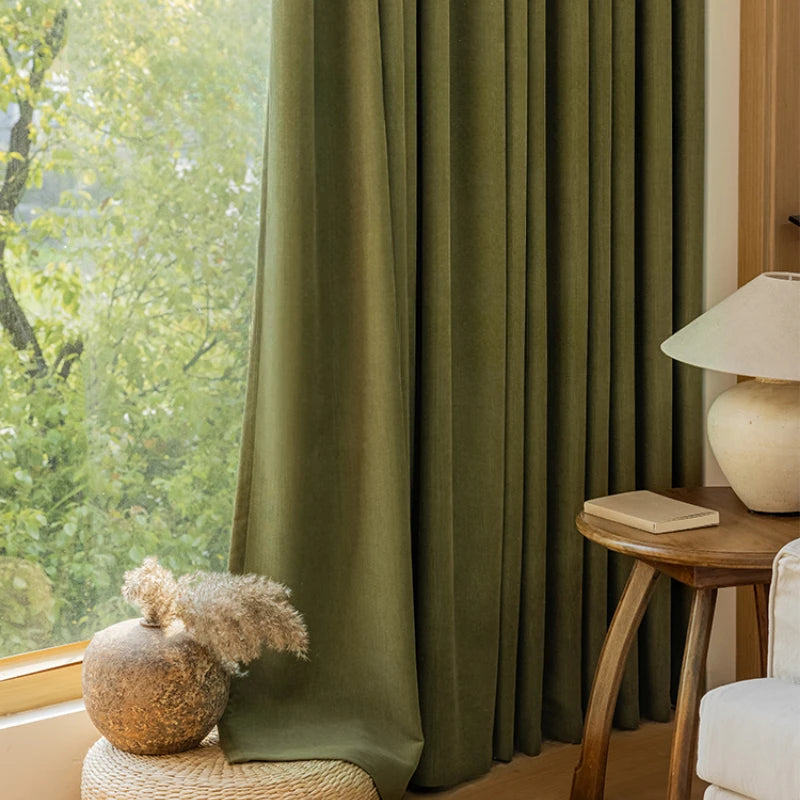 Rideau style américain moderne occultant salon chambre fenêtres - vue 4 sur 15