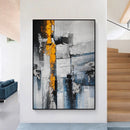 peinture à l'huile personnalisable abstraite pour décoration intérieure