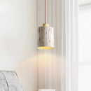 suspension à led en ciment style nordique moderne décor intérieur
