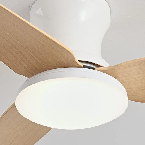 ventilateurs de plafond modernes à moteur continu avec télécommande - vue 3 sur 9