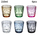 Verres incassables acrylique reutilisables pour vin biere jus