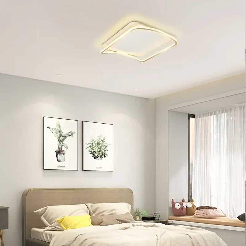 plafonnier led moderne pour décoration intérieure élégante et simple - vue 5 sur 12