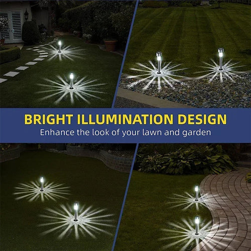 lampes solaires d'extérieur pour jardin et décoration de paysage - vue 4 sur 9