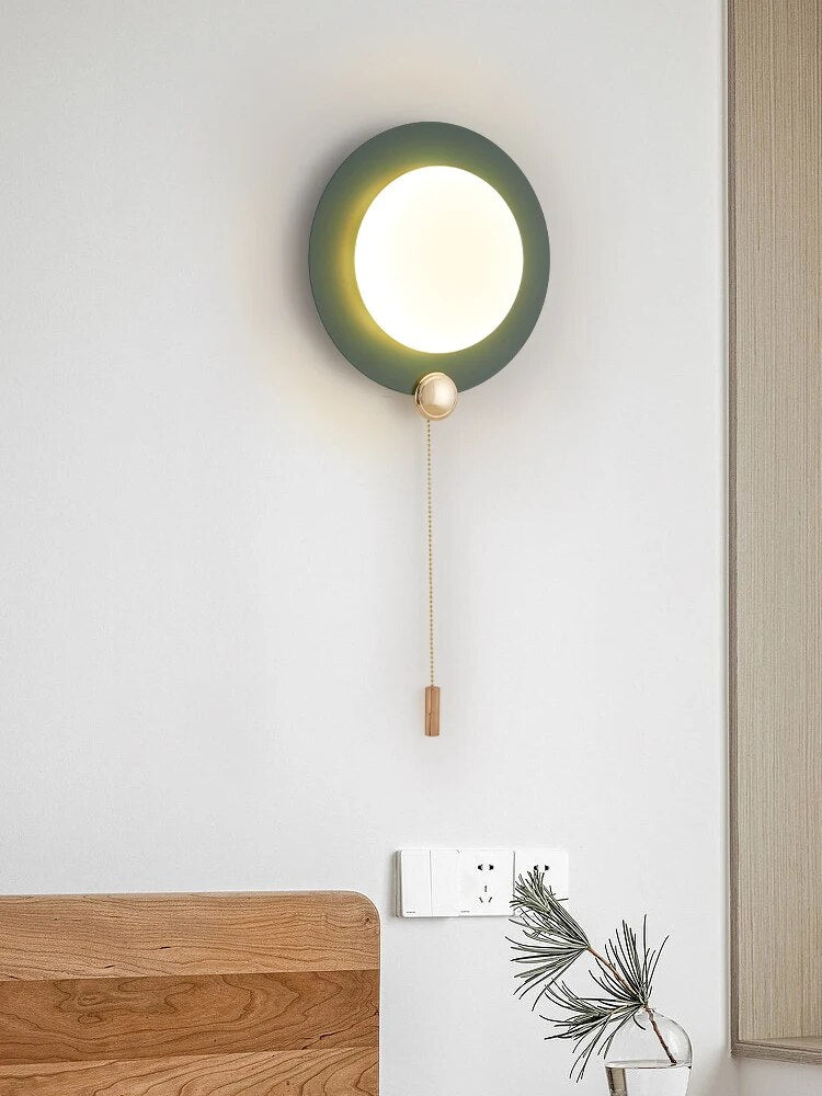 Applique simple moderne nordique avec interrupteur - vue 4 sur 7
