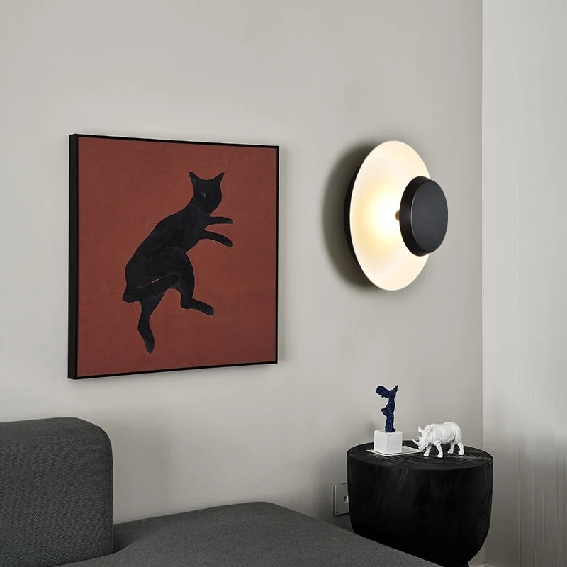 makaron applique led métal pour chambre d'enfant et boutique thé - vue 6 sur 10