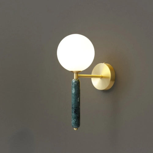 Applique murale LED en marbre pour chambre d'enfant