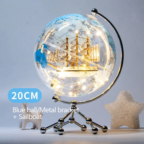 guirlande lumineuse globe étoilé à piles pour décoration - vue 12 sur 11