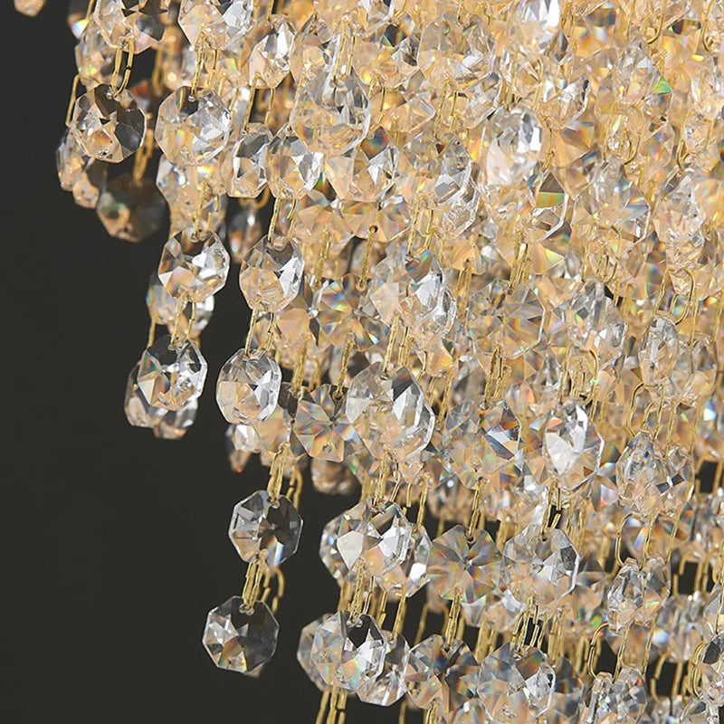 lustre en cristal design moderne pour une décoration élégante - vue 5 sur 11