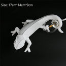 veilleuse lézard nordique lampe décorative moderne en résine