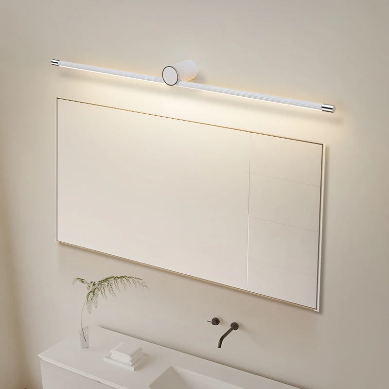 miroir moderne avec lumières led pour maquillage et décoration intérieure - vue 4 sur 12