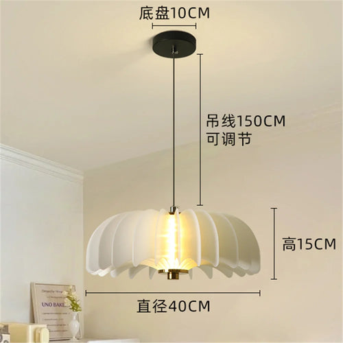 lustre à led citrouille design postmoderne pour décoration intérieure - vue 3 sur 9