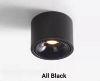plafonnier led rond monté en surface à intensité variable
