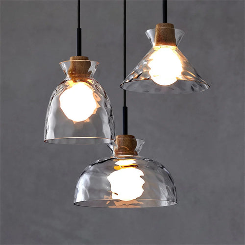 suspension en verre moderne pour décoration intérieure élégante - vue 3 sur 9