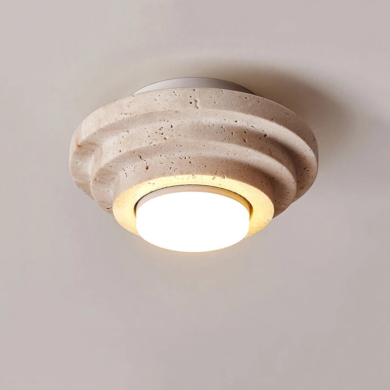 Plafonnier décorative en marbre naturel - vue 2 sur 7