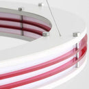 lustre art déco 	 style avec anneau et fil réglable