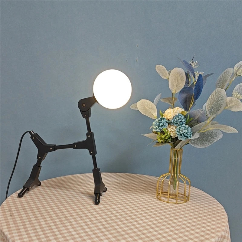 lampadaire moderne en fer design créatif pour décoration nordique - vue 5 sur 7