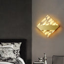 Applique murale Led en plumes de luxe