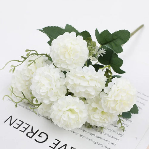 bouquet de fleurs artificielles décoratif pour intérieur et événements - vue 11 sur 25