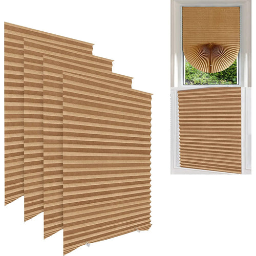 Store enroulable zébré occultant pour fenêtres et portes