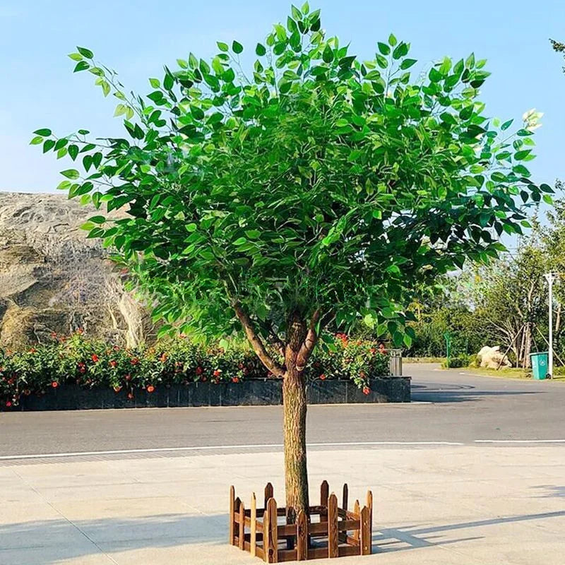 arbre artificiel banyan décoratif pour intérieur et hôtel - vue 12 sur 14