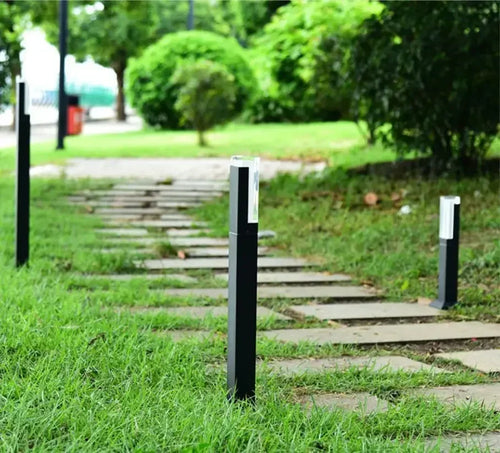 Capteur de mouvement humain LED lumière de pelouse extérieure étanche IP65 en aluminium acrylique ombre jardin Villa paysage passerelle lumière de pelouse - vue 6 sur 12