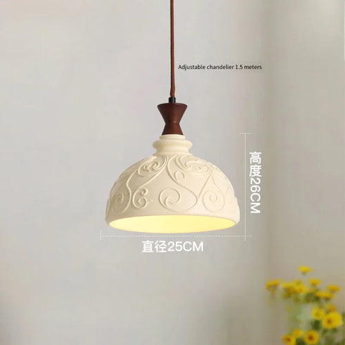 lustre créatif antique en résine pour décoration rétro
