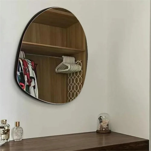 miroir nordique créatif style simple à suspendre décoratif - vue 6 sur 6