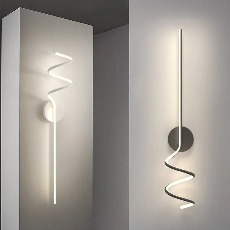 applique murale led moderne pour décoration intérieure élégante - vue 5 sur 12