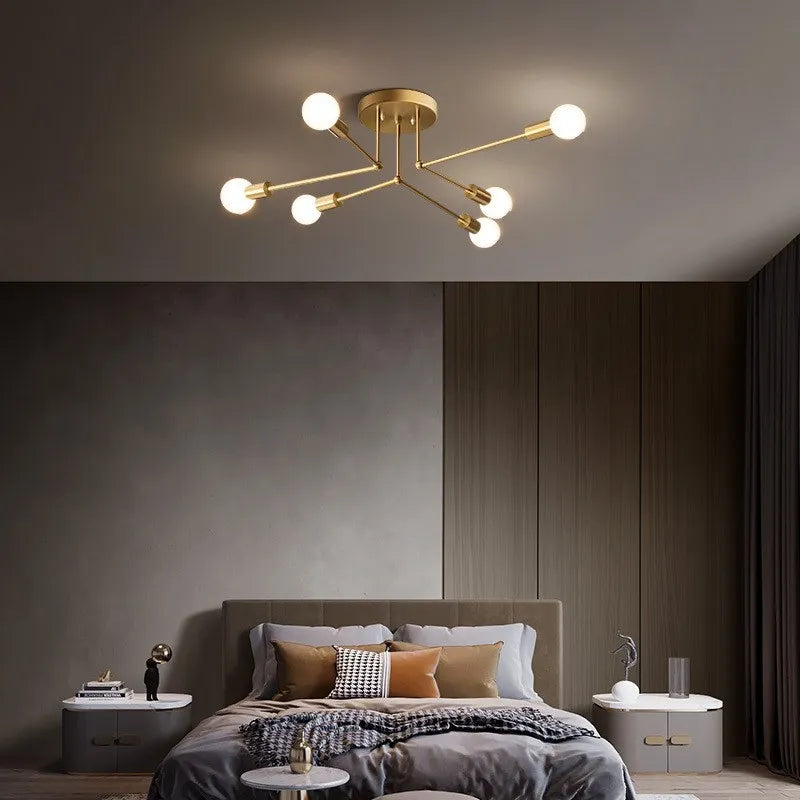 Plafonniers à plusieurs lampes moderne - vue 3 sur 12