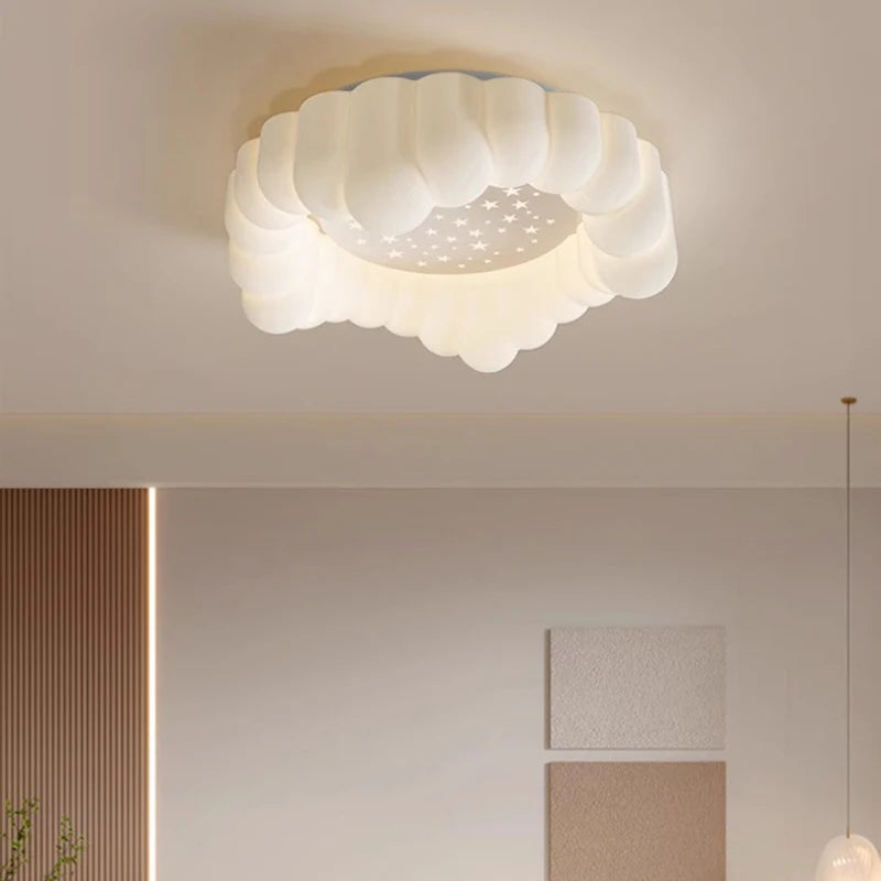 plafonnier led nuages de rêve ciel étoilé décoratif pour enfants - vue 2 sur 12
