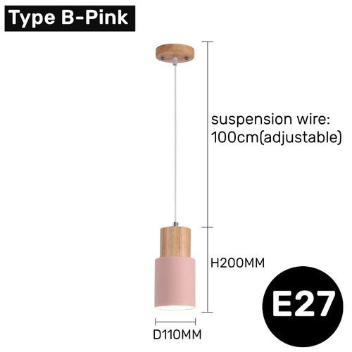 suspension Minimalisme moderne LED colorée Art - vue 17 sur 16