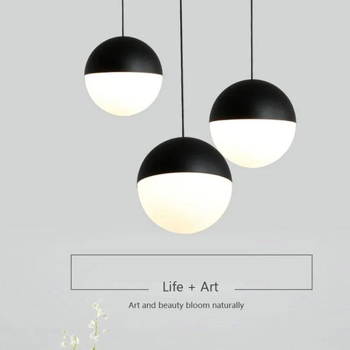 lustre moderne en verre pour décoration intérieure élégante - vue 2 sur 10