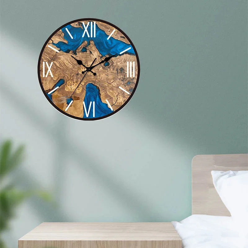 horloge murale acrylique silencieuse pour décoration intérieure moderne - vue 11 sur 14