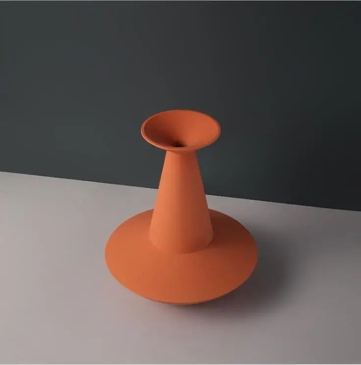 vase en céramique nordique décoration artisanale pour intérieur - vue 3 sur 10