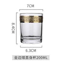 Verre cristal style européen élégant pour champagne vin