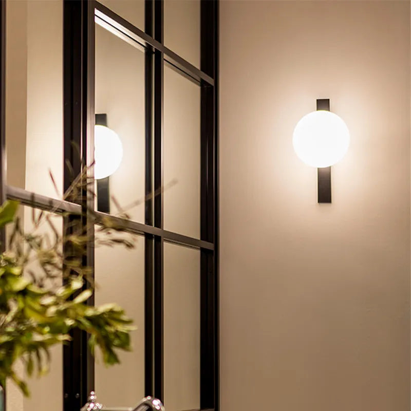 Applique murale boule LED moderne - vue 4 sur 8
