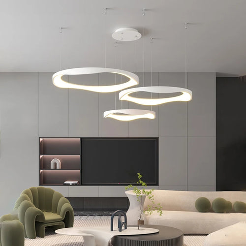lustre moderne minimaliste 2023 nordique led acrylique créatif