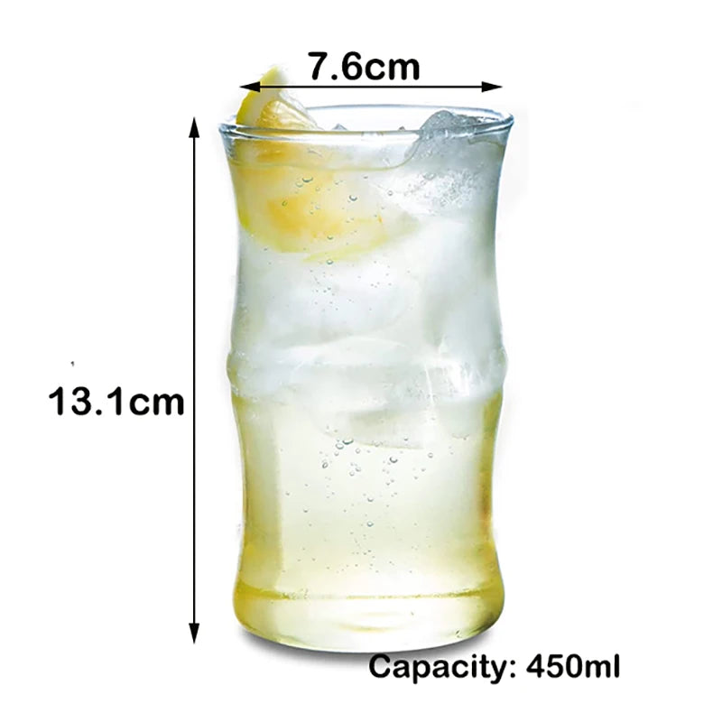 verres collins en cristal sans plomb style moderne