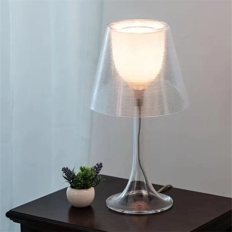 lampadaire ktribe avec étagère design italien veilleuse acrylique protection des yeux - vue 5 sur 13