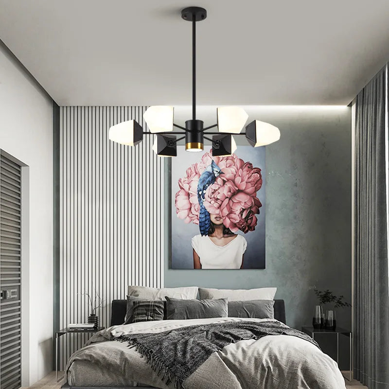 lustre moderne à LED pour un éclairage magique intérieur - vue 5 sur 11