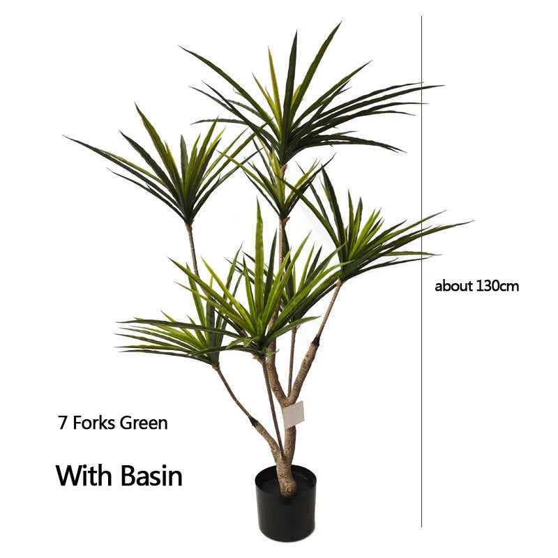 plantes artificielles dracaena pour décoration intérieure tropicale - vue 13 sur 20
