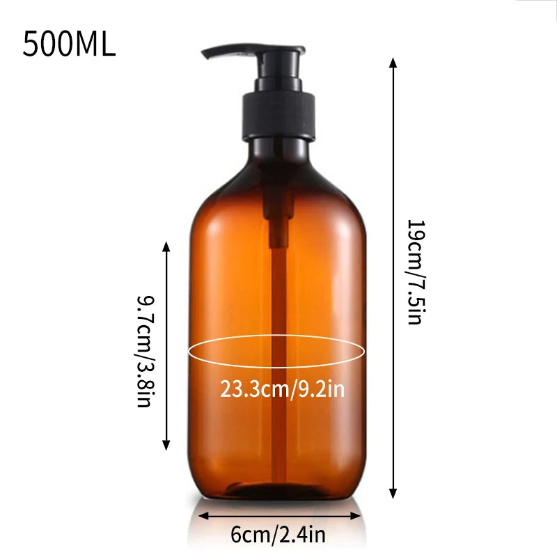 flacon pompe rechargeable pour shampoing et gel douche - vue 17 sur 33