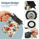 théière isotherme vintage motif floral inox infuseur thermostat