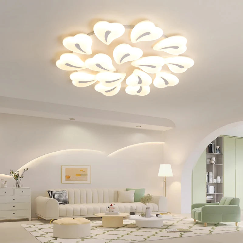 lustre en cristal de luxe avec éclairage led pour intérieur - vue 4 sur 10