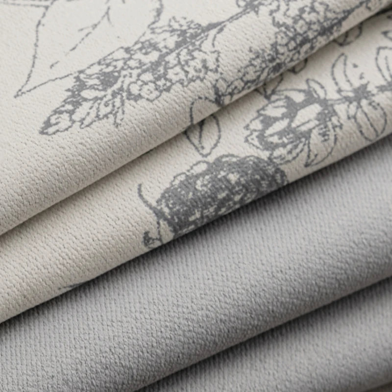 Rideau style chinois floral pour salon chambre - vue 6 sur 9