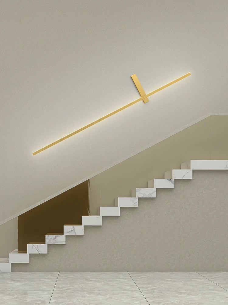applique murale minimaliste moderne pour ligne de fond télévision - vue 5 sur 8