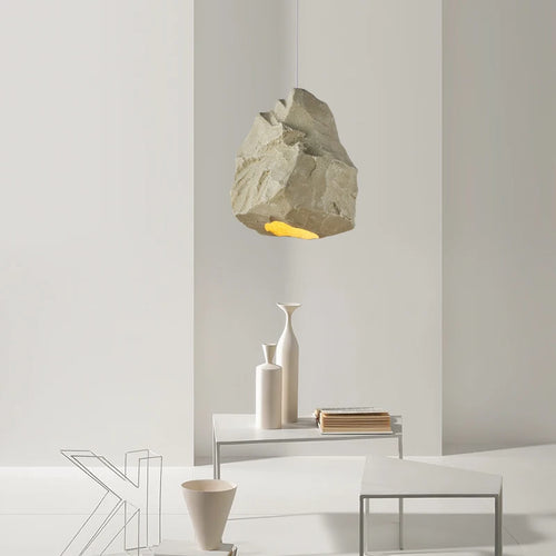 lustre nordique fait main imitation pierre style wabi sabi