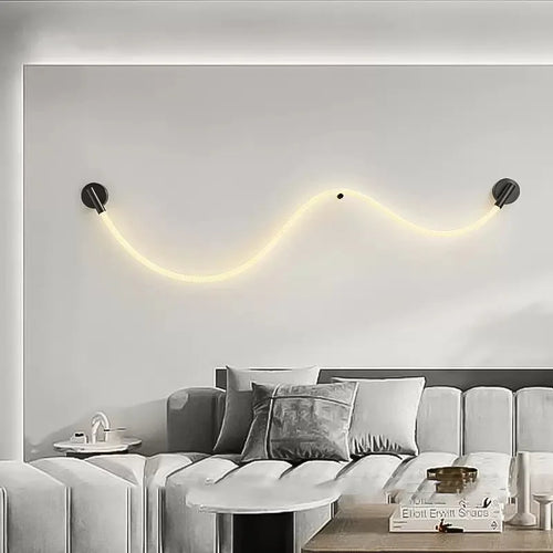 applique murale en silicone et acier inoxydable pour - vue 4 sur 10